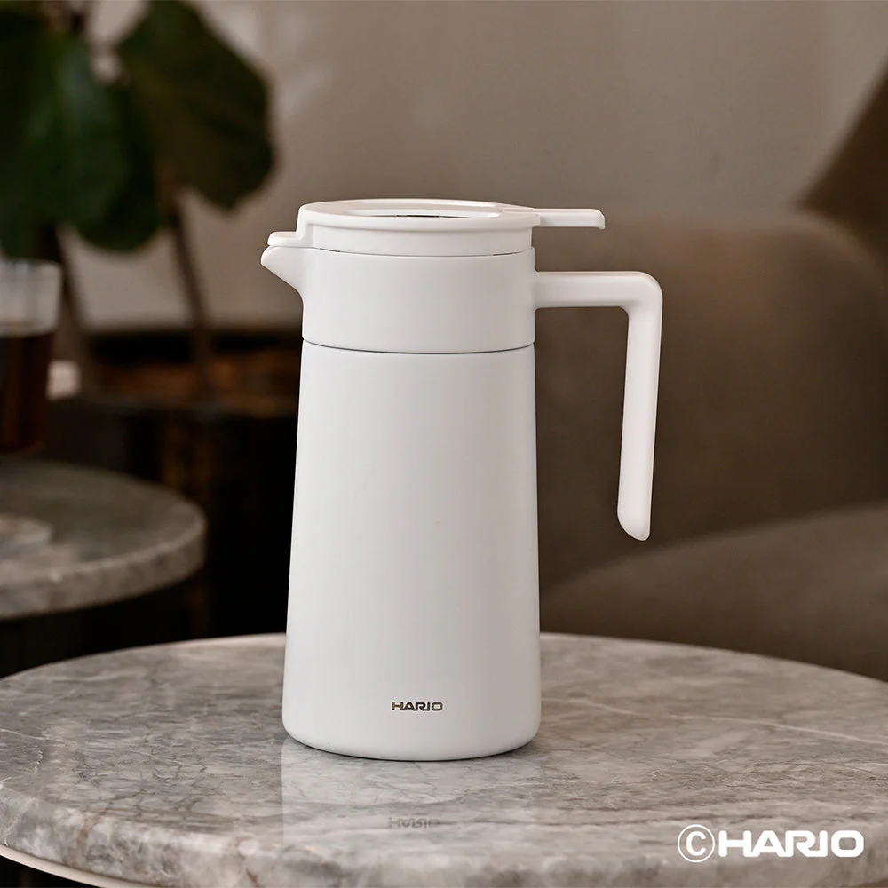 Double-Walled Thermal Pot With Ceramic Coating - 600ml (White) - Image 2