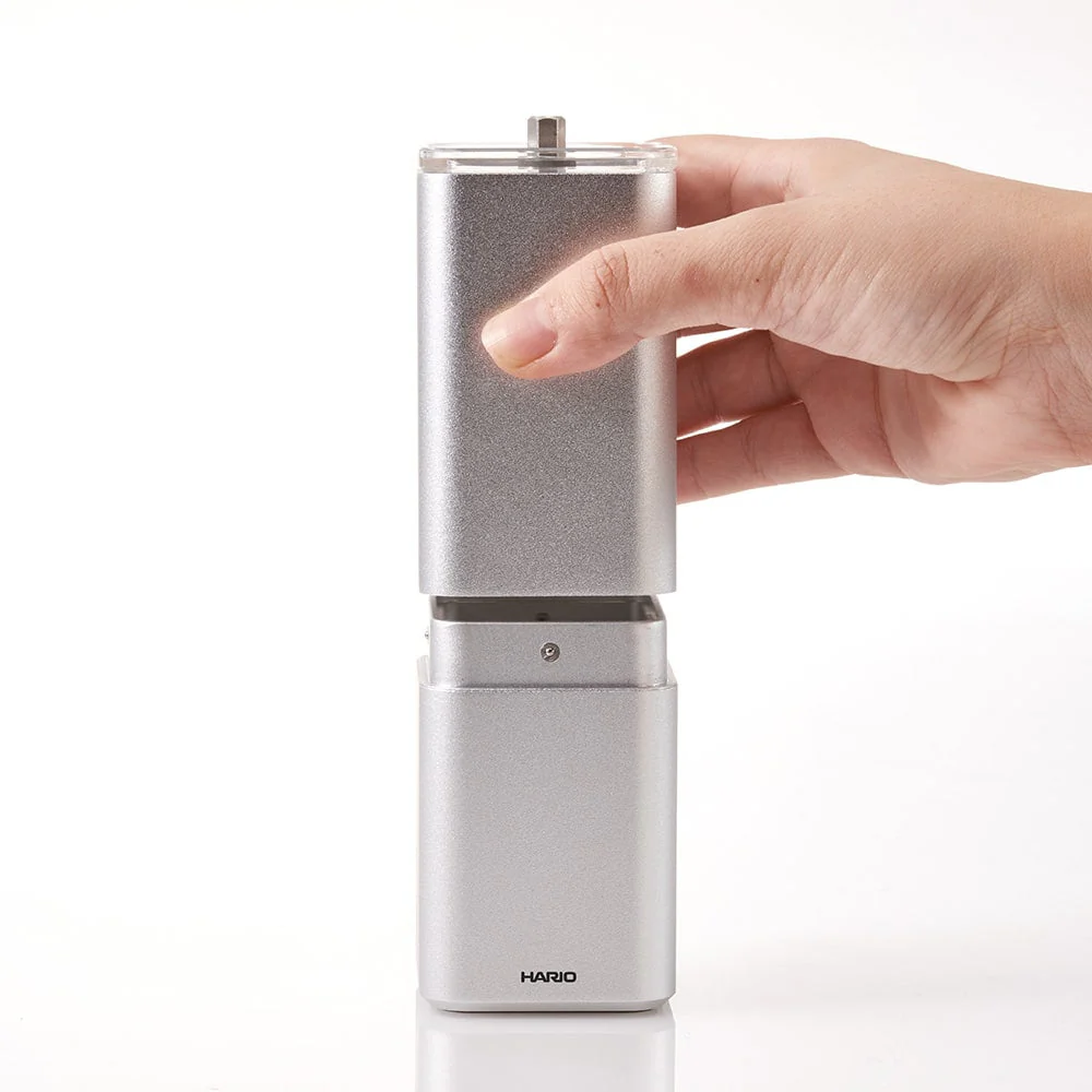Hario Prism Coffee Grinder (Silver) - Image 2