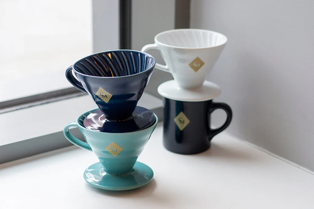Hario V60 Ceramic Coffee Dripper Matte White (Coffee Masters) - Size 02 - Image 2